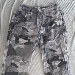 camo joggers